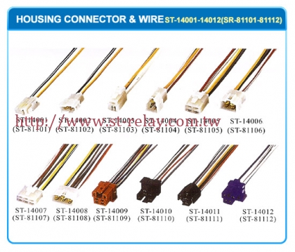 HOUSING CONNECTOR & WIRE 