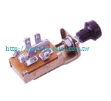 UNIVERSAL TYPE 3-WAY SWITCH  3 POSITION 5 TERMINAL